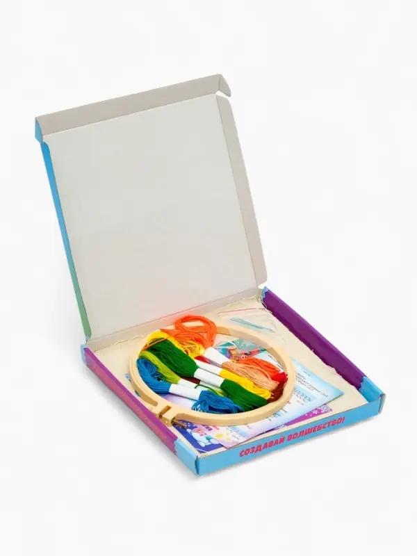 Набор для вышивания с пяльцами "Новогоднее чудо"