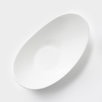 Салатник Hanna Kn&ouml;vell, 24.8&times;14.5&times;12 см, фарфор, белый