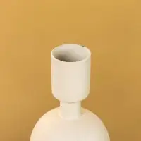 Подсвечник на 1 свечу текстурный "Фисташковый" с 3 сферами 10х10х25 см