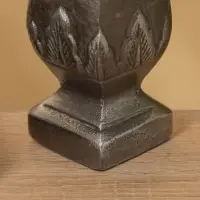 Подсвечник "Ретро серия Севилья" алюминий 5,5х5,5х20,5 см