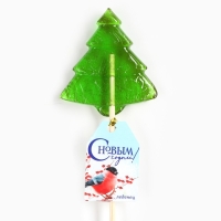 Новый год! Леденец на палочке &laquo;Снегирь&raquo;, 25 г