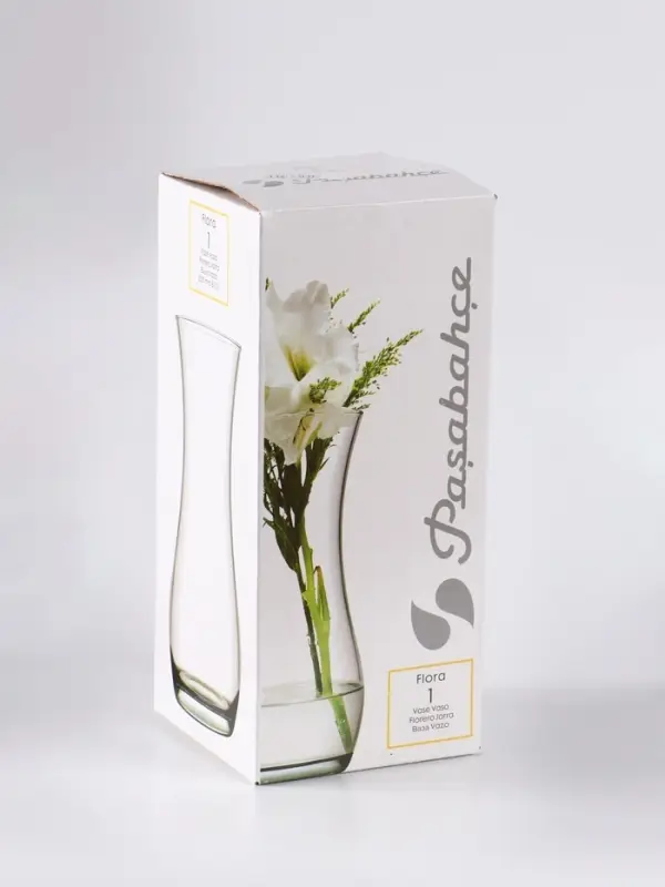 Ваза &laquo;Эридан. Узор&raquo;, h=26 см, стекло, чёрная