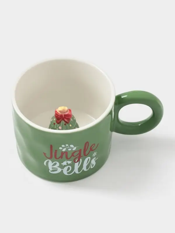 Кружка  300 мл "Елочка" 15х9,6х8 см