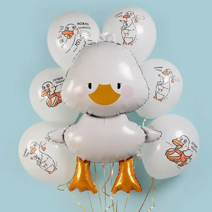 Шар фольгированный 41" &laquo;Гусь&raquo;, фигура