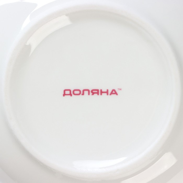 Чайник фарфоровый заварочный Доляна &laquo;Млечный путь&raquo;, 900 мл, цвет белый в крапинку