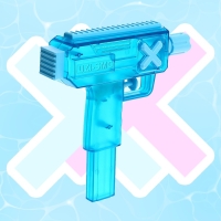 Водный пистолет &laquo;Узи&raquo;, цвета МИКС