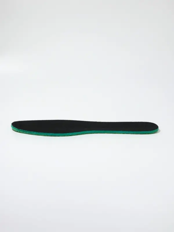 Стельки для обуви, универсальные, с ароматом мяты, р-р RU до 38 (р-р Пр-ля до 39), 25 см, пара, зелёные