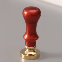 Печать для сургуча с пластиковой ручкой "Классика цифра 9" 2,5х2,5х6,3 см