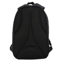 Рюкзак молодёжный, 38 х 28 х 19 см, эргономичная спинка, Calligrata Э "Листья", чёрный