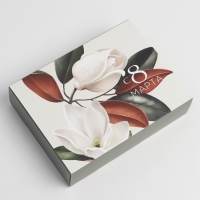 Коробка кондитерская, упаковка, &laquo;8 марта&raquo;, 20 х 15 х 5 см