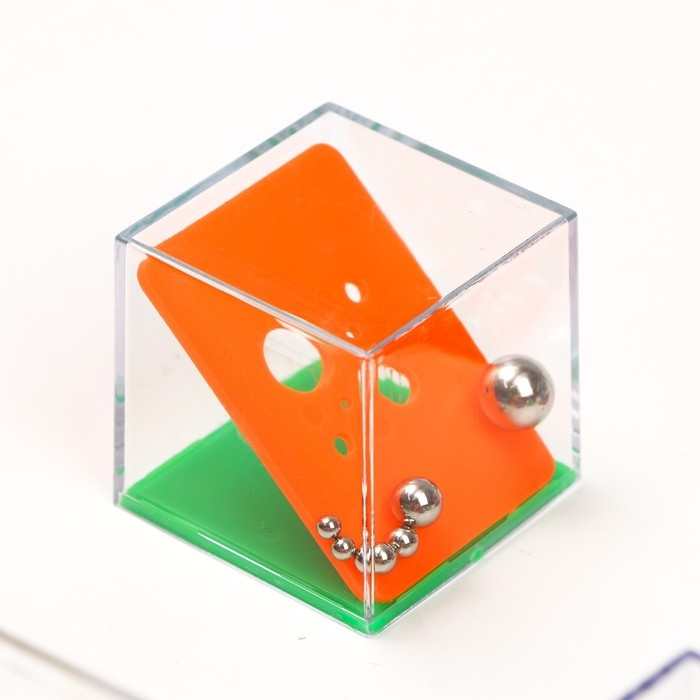 Головоломка лабиринт с шариком &laquo;Достигай большего&raquo;, МИКС, в шоубоксе