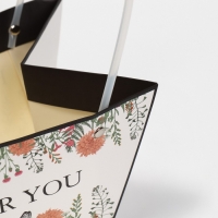 Пакет влагостойкий для цветов &laquo;Фауна&raquo;, 20 х 12 х 20 см