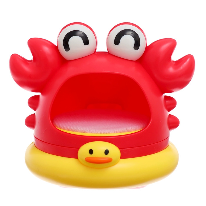 Игрушка для купания в ванной &laquo;Морские приключения: Краб&raquo;, генератор для создания пены