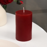 Свеча-цилиндр ароматическая "Вишня", 6х10 см