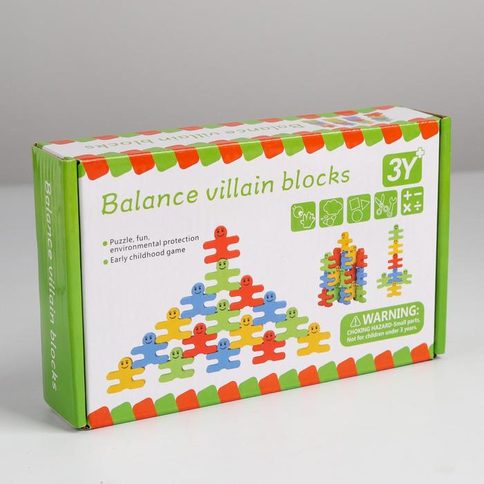 Развивающая игра балансир &laquo;Человечки&raquo; 19х11,5х4 см