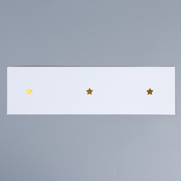 Коробка кондитерская для муссовых пирожных &laquo;Звёзды&raquo;, 27 х 8.6 х 6.5 см