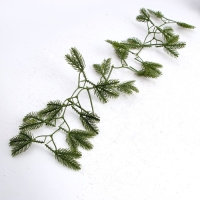 Декор &laquo;Веточка ели&raquo;, набор 10 шт., размер 1 шт. &mdash; 8 &times; 8 &times; 2 см