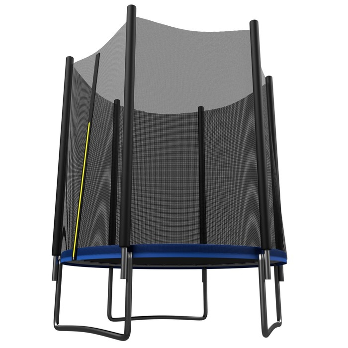 Батут ONLYTOP, d=183 см, высота сетки 173 см, цвет синий