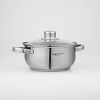 Набор кастрюль &laquo;Гретта&raquo;, 2 предмета: 2,2 л; 3,2 л, капсульное дно, индукция