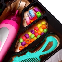 Набор парикмахера &laquo;Креатив&raquo; с аксессуарами для волос + аппарат для плетения