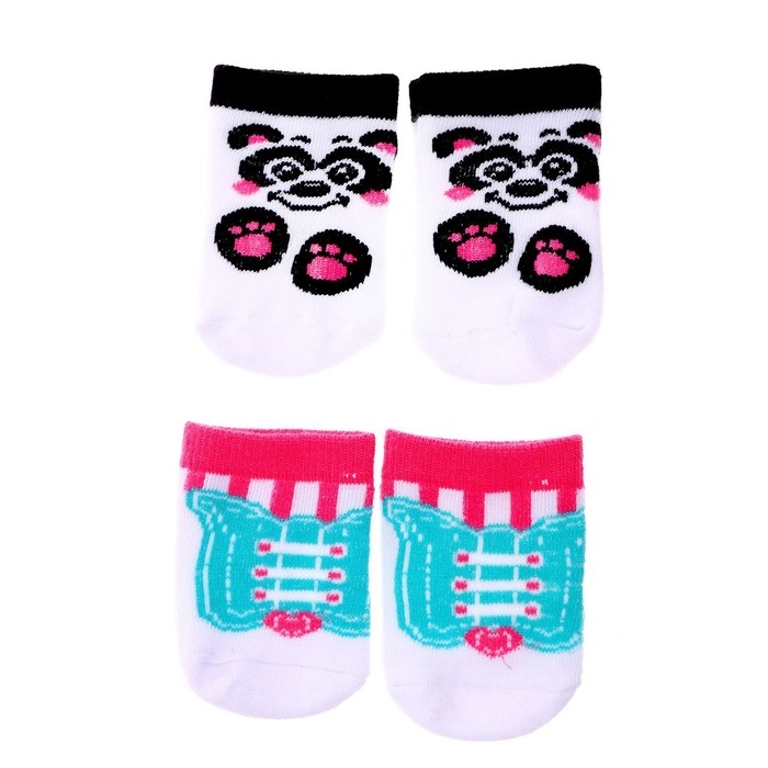 Одежда для кукол &laquo;Панда&raquo;, носочки, 2 пары
