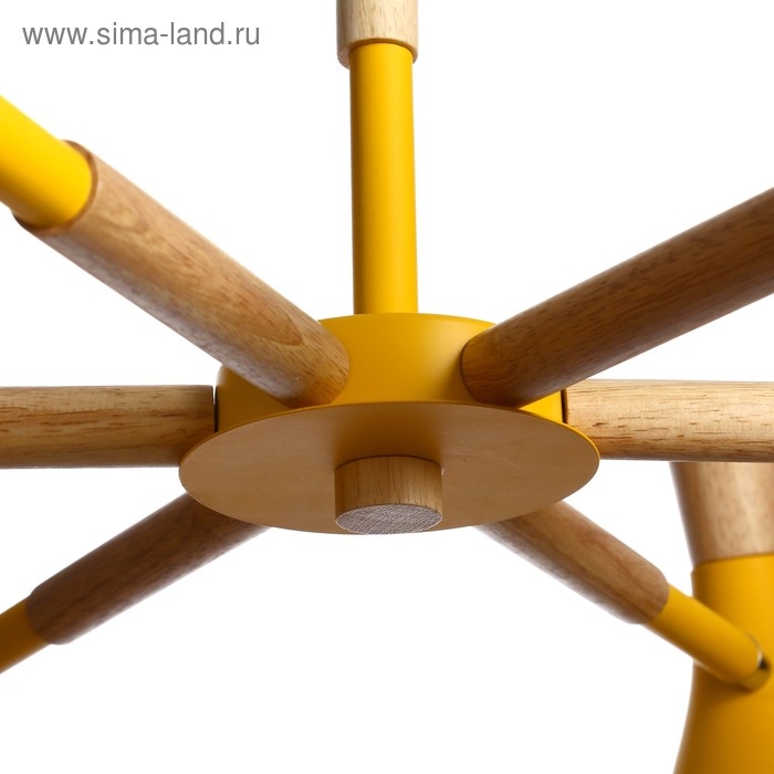 Люстра "Марокко" 6х40Вт E27 желтый 90х90х58,5 см BayerLux