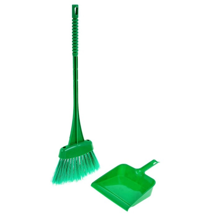 Набор детский &laquo;Мини&raquo;, веник, совок, МИКС