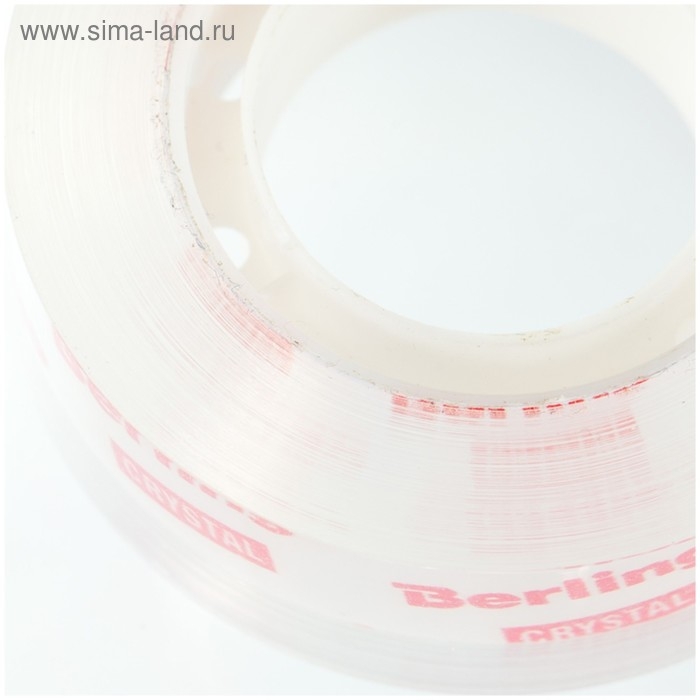 Клейкая лента канцелярская 19 мм х 33 м Berlingo, прозрачная