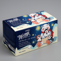 Гирлянда &laquo;Сеть&raquo; 1.6 &times; 1.6 м, IP20, прозрачная нить, 144 LED, свечение белое, 8 режимов, 220 В