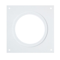 Фланец "КосмоВент" ЛФ100, выход d=100 мм, присоединительный, квадратный