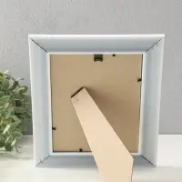 Фоторамка для фото 15х21 см "Luxe Elegance" пластик, белый, (пластик экран)