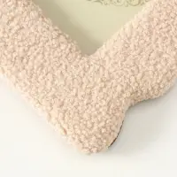 Фоторамка МДФ, иск. мех 9х14см "Плюш"  22,5х18х2 см