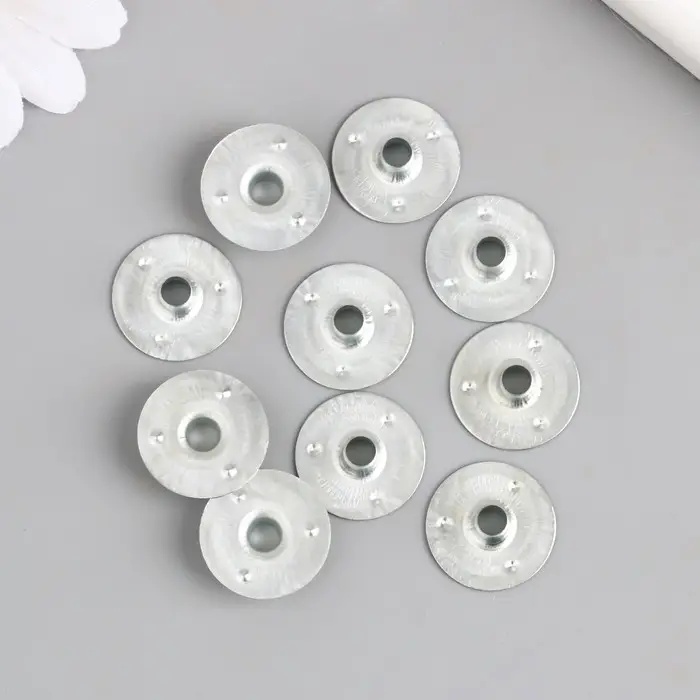 Держатель для фитиля круглый металл 2х2х0,7 см