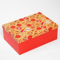 Набор коробок подарочных 15 в 1 &laquo;С Новым годом&raquo;, 12 х 7 х 4 см - 46,6 х 35,2 х 17.5 см, Новый год