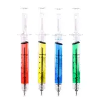 Ручка - прикол Calligrata &laquo;Шприц с жидкостью&raquo;, шариковая, МИКС