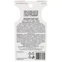 Ароматизатор подвесной ION, CHERRY, 6 мл