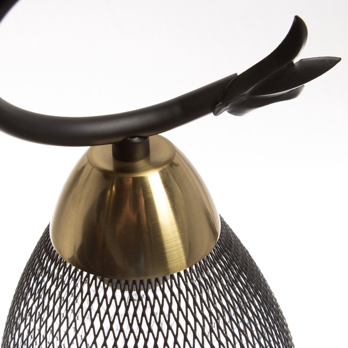 Люстра "Дассе" 5хЕ27 40Вт черно-бронзовый 53х53х24 см