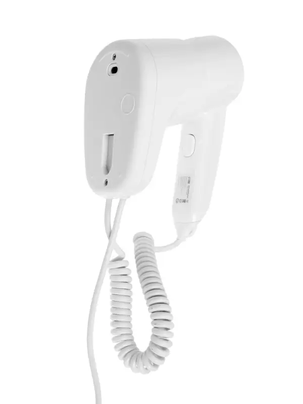 Фен LGE-006, 1600 Вт, настенный, 2 скорости, крепление, белый