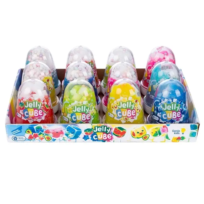 Слайм &laquo;Мялка-жмялка&raquo;, Jelly cube МИКС SLI60