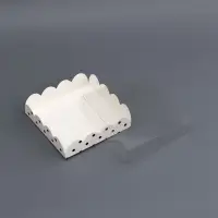 Коробка для печенья, &laquo;Горох&raquo;, белая, 12&times;12&times;3 см