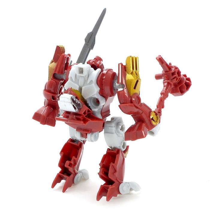 Робот &laquo;Динобот&raquo;, трансформируется, 5 видов, собирается в 1 робота