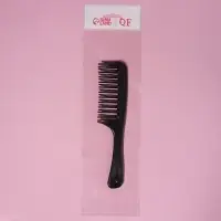 Расчёска двухрядная, 21&times;4.5 (&plusmn;1) см, чёрная