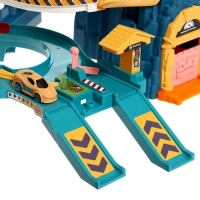 Автотрек &laquo;Виражи&raquo;, световые и звуковые эффекты, работает от батареек