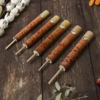 Сувенирный музыкальный инструмент "Свисток" бамбук, 15x1,5x1,5 см