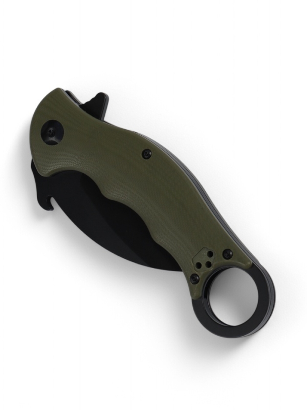 Нож-керамбит складной, 20см, клинок 75мм/3,8мм