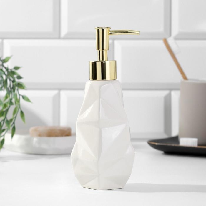 Дозатор для жидкого мыла &laquo;Белый&raquo;, 250 мл.