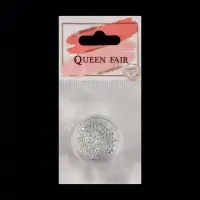 Стразы для декора, 2 мм, голографические