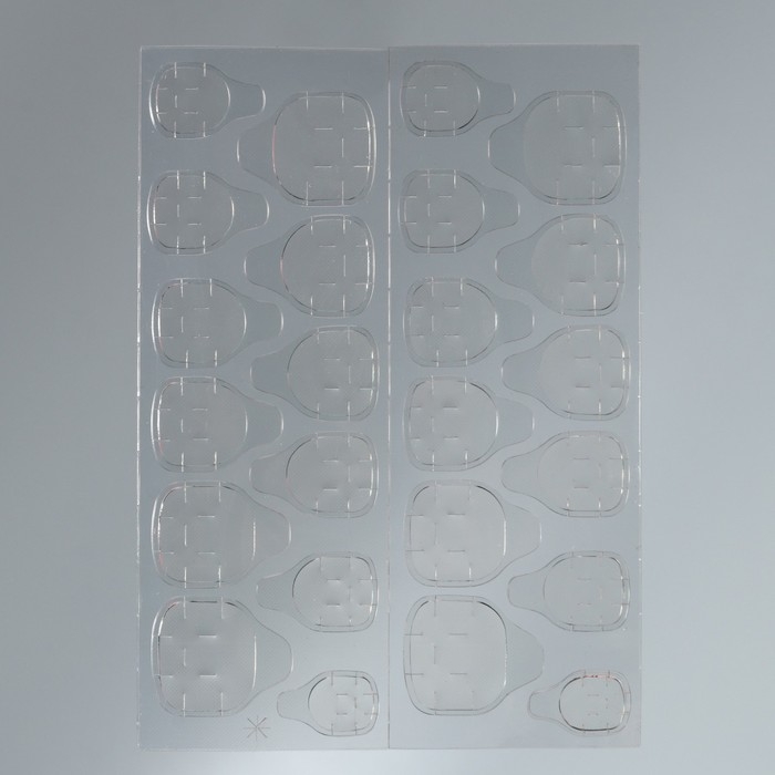 Накладные ногти &laquo;Однотонный чёрный&raquo;, 24 шт, клеевые пластины, форма квадрат, цвет глянцевый черный