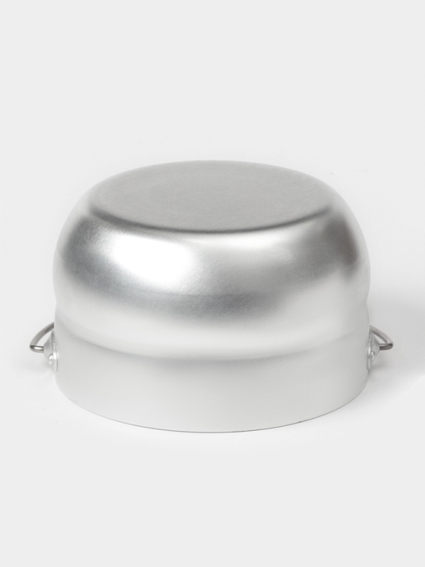 Котелок туристический, 2.5 л, с крышкой, штампованный алюминий