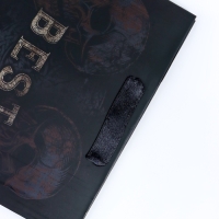 Пакет подарочный вертикальный &laquo;Best man&raquo;, MS 18 х 23 х10 см